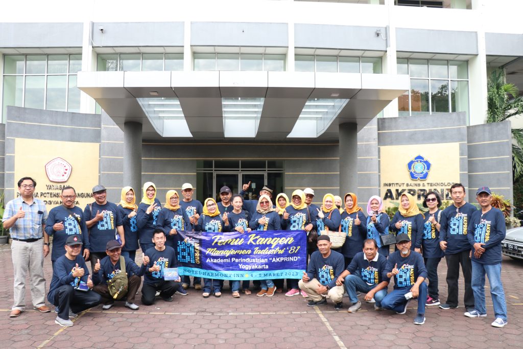 Reuni Alumni Manajemen Industri Angkatan 81, Napak Tilas ke IST AKPRIND